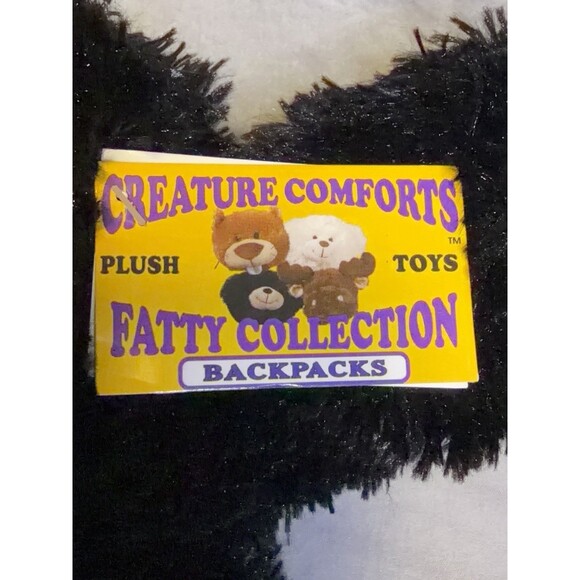 Creature Comforts Fatty Collection Teddy Bear Plush Stuffed Animal Backpack - Picture 14 of 16